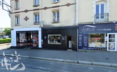 Fond/mur commercial Rennes - réf 35056-1469